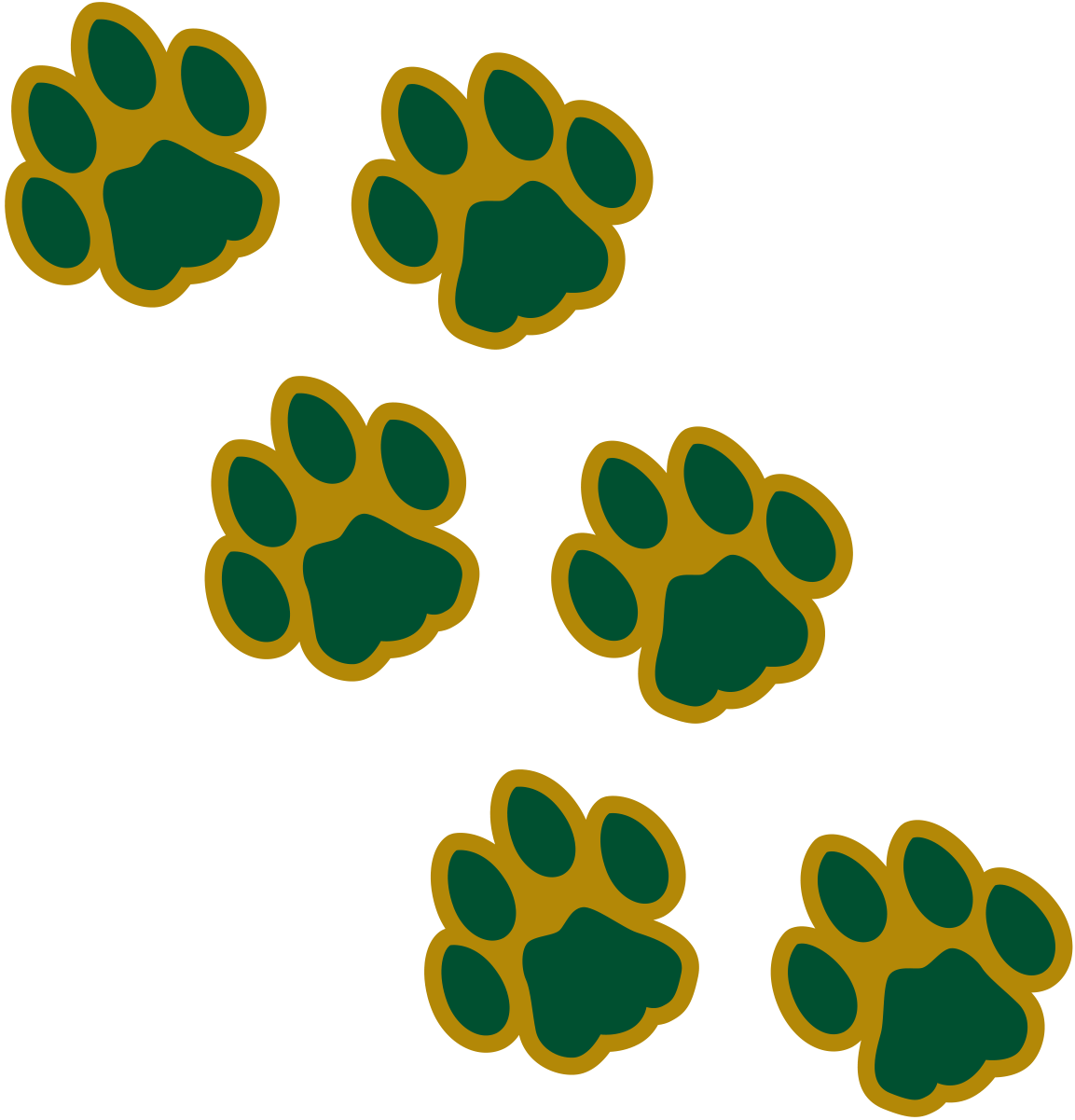 Athletic Logo Paws