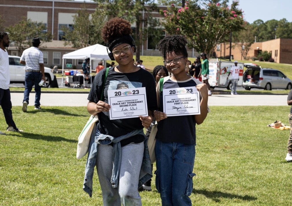 Sidewalk Chalk Art Contest Winners