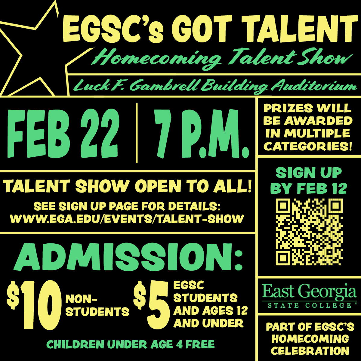 EGSC Homecoming Talent Show